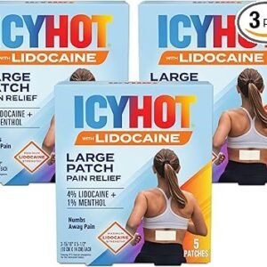 Icy Hot Max Strength Lidocaine Pain Relief Patch