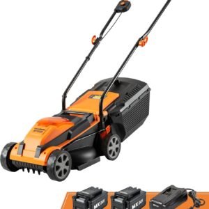 LawnMaster CLM2413A Cordless 13-Inch Lawn Mower