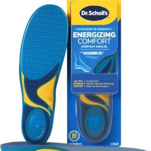 Dr. Scholl’s Energizing Comfort Women’s Everyday Insoles with Massaging Gel