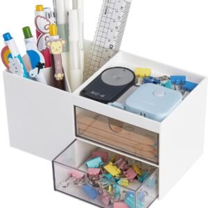 Office Desk Organizer with drawer Leture
