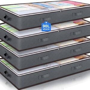 Under The Bed Storage Container Budding Joy 90L