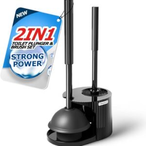 Toilet Plunger and Brush Bowl