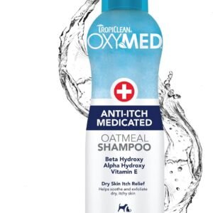 Dog TropiClean OxyMed Shampoo